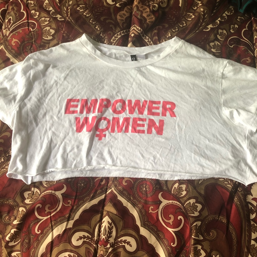 H&M Empower Women Crop Top